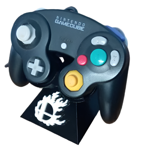 Nintendo GameCube Controller Stand (Smash Fire)