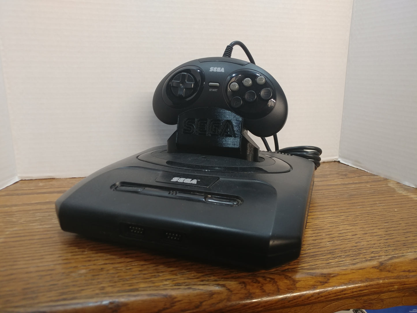 Sega Genesis Cartridge Slot Controller Mount (6 button)