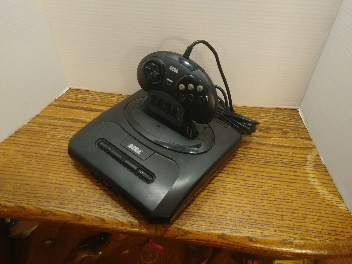 Sega Genesis Cartridge Slot Controller Mount (6 button)