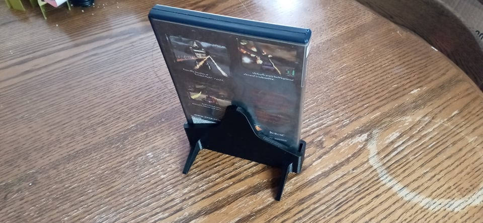 PlayStation 2 (PS2) Game Case Stand