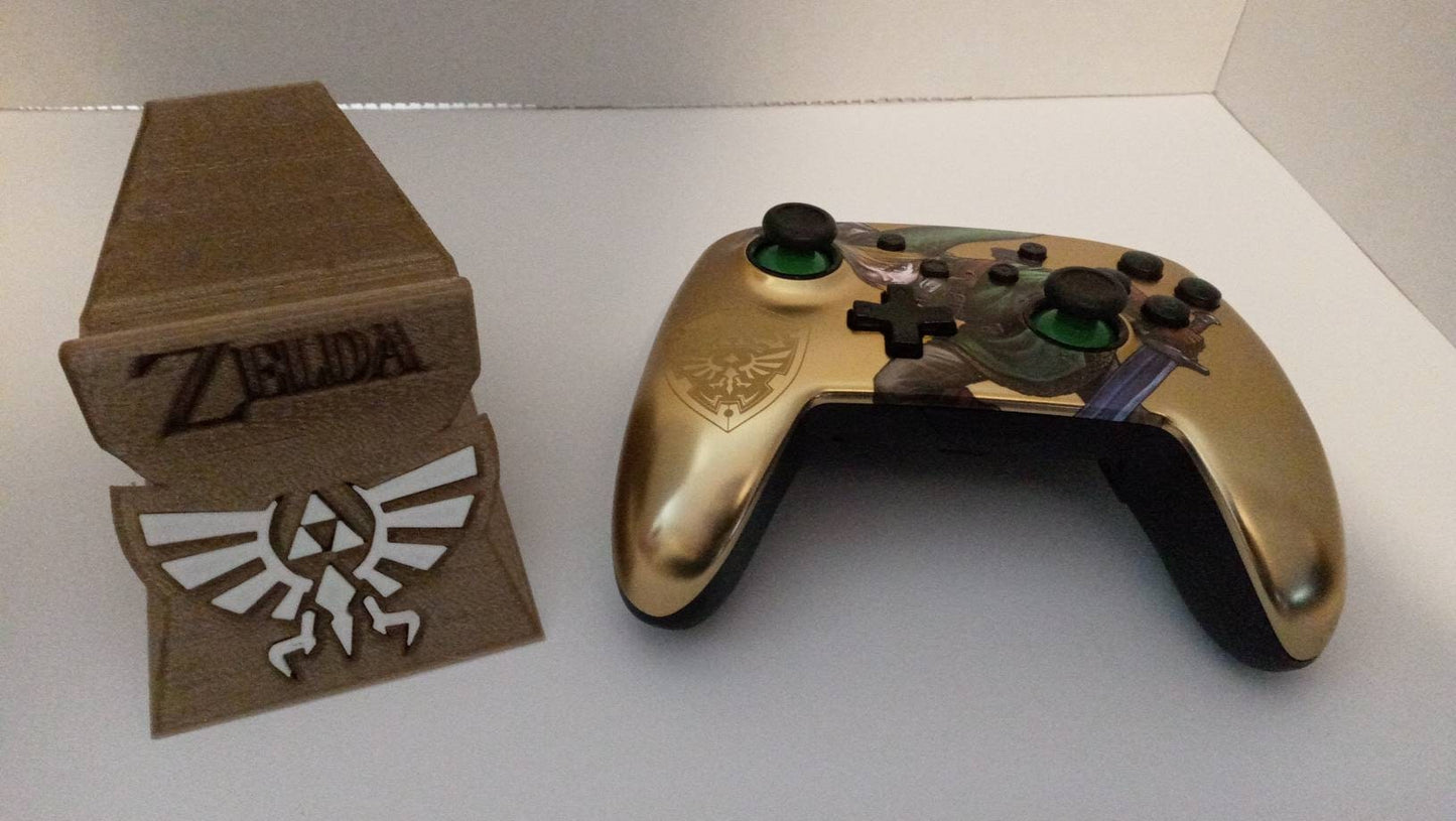 Nintendo Switch Enhanced Pro Controller Stand (Zelda Gold)