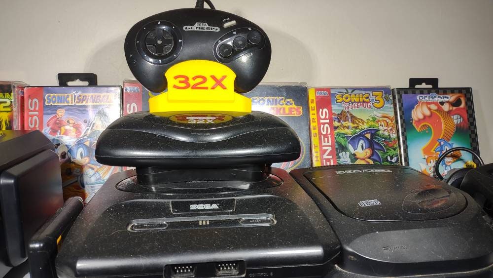 Sega Genesis 32X Cartridge Controller Mount