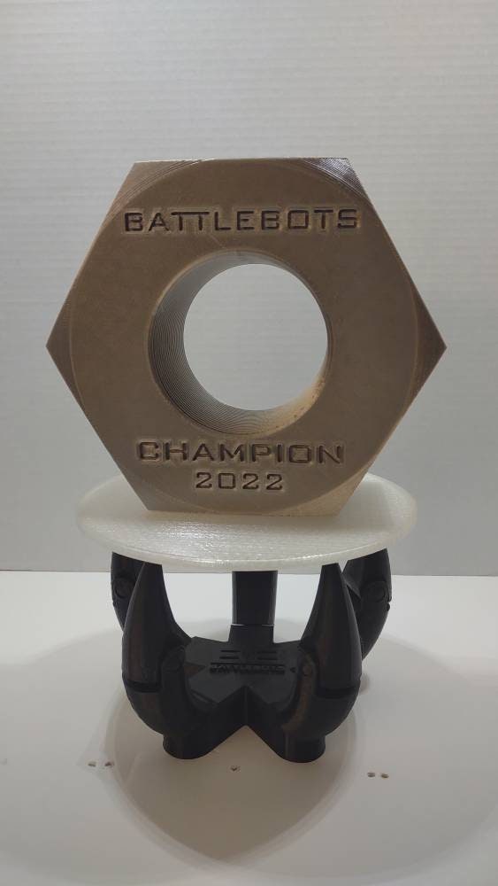 BattleBots Giant Nut with Display Stand