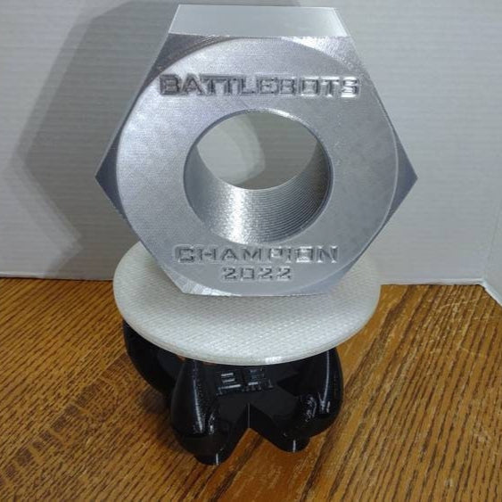 BattleBots Giant Nut with Display Stand