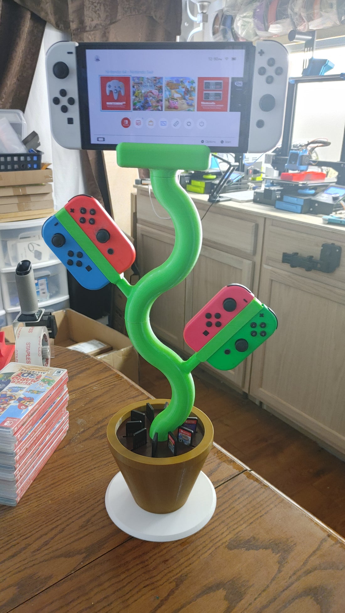 Nintendo Switch Plant Stand