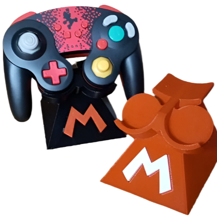 Nintendo GameCube Controller Stand (Mario) – XALT 3D Designs