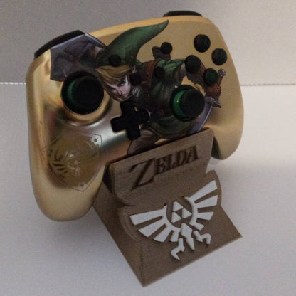 Nintendo Switch Enhanced Pro Controller Stand (Zelda Gold)