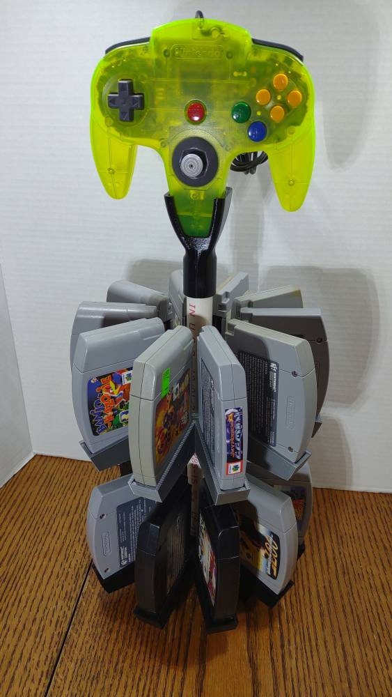 Nintendo 64 Cartridge Carousel Stand